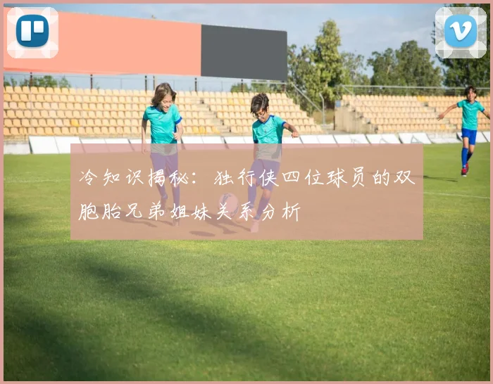 冷知识揭秘：独行侠四位球员的双胞胎兄弟姐妹关系分析